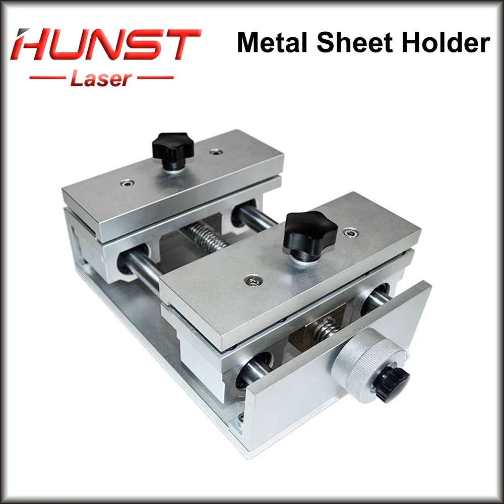 HUNST Fiber Marking Fixture Worktable for Laser Cutting Engraving Machine Gold Silver Metal Ceramics Clamp Table Thin Foil Holde