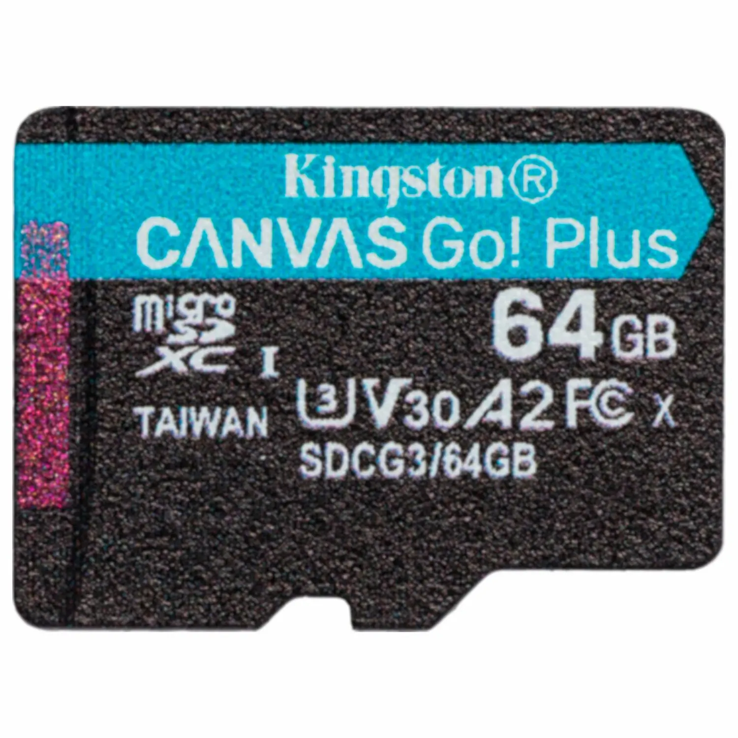 Memory card microSDXC 64GB Kingston canvas go plus UHS-I U3 170 MB/s (Class 10) sdcg3/64GB | TV Stick