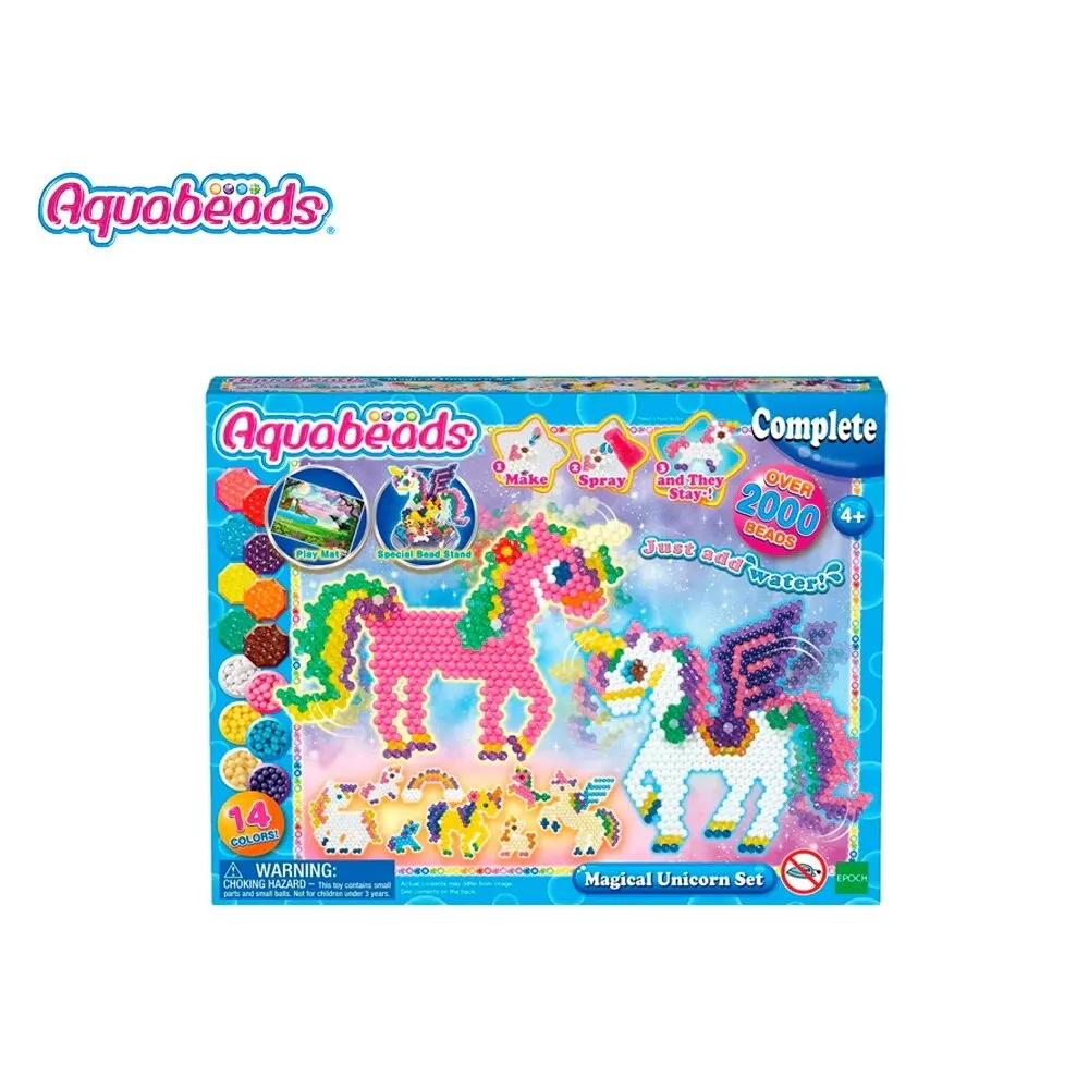 Аквабидс Бусины для воды DIY набор творчества игры с шариками 3D волшебные.