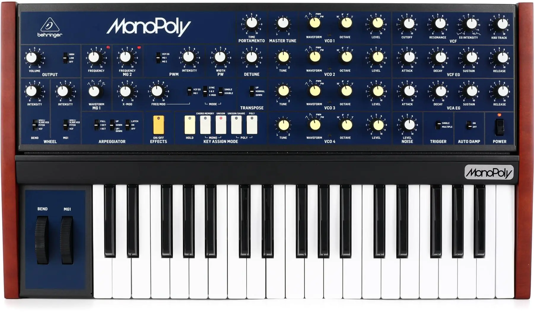 

2022 Drop Shipping Behringer MonoPoly 4-voice Analog Synthesizer
