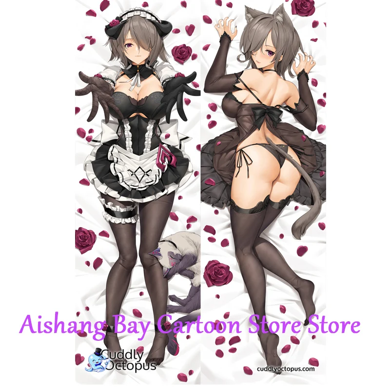 Подушка Наволочка Dakimakura с аниме Рита росвейссе двустороннее украшение для тела в