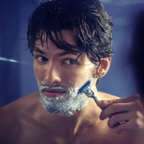 Бритва Gillette Mach3 ручная, 1 упаковка, 3 штуки, корейское бритвенное лезвие