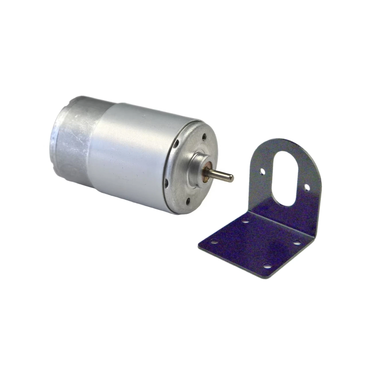 Двигатель постоянного тока 555, для электроинструментов, малошумный, матовый, с монтажным основанием, режущий станок, фиксированное Крепление