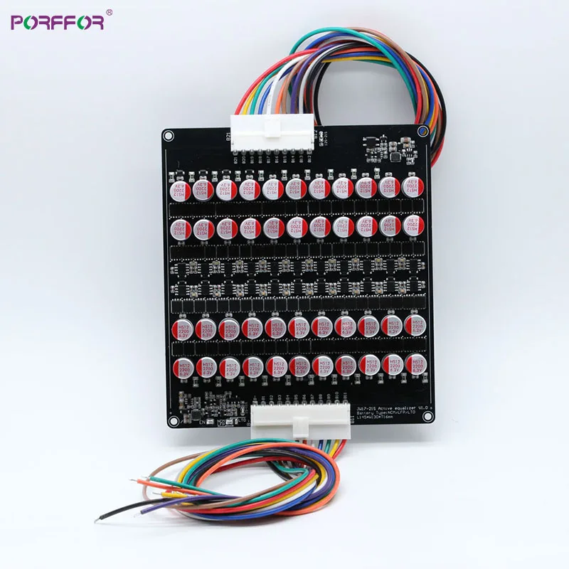 

3S-21S 4S 6S 7S 8S 9S 10S 11S 12S 13S 14S 15S 16S 17S 20S LTO NMC Lifepo4 lithium Li-ion Active balancer board with 5A current