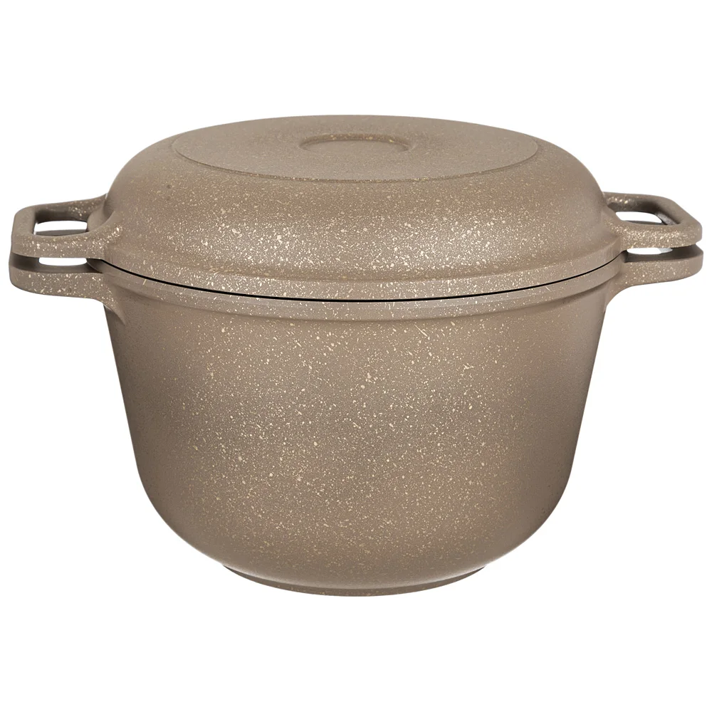 Казан Agness Экселент с крышкой гриль 5 л (899-244)