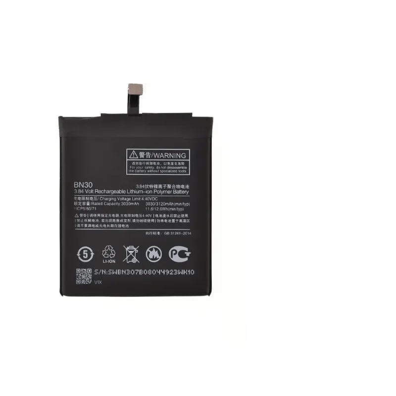 Аккумуляторная батарея для Xiaomi Redmi 4A 3030 mAh BN30 redmi 4a аккумулятор xiaomi + инструменты -
