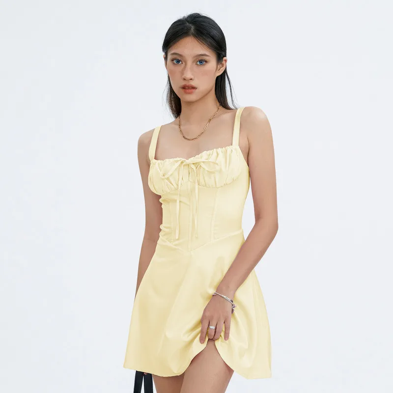 Женское сексуальное однотонное короткое платье WPNAKS вечерняя женская летняя