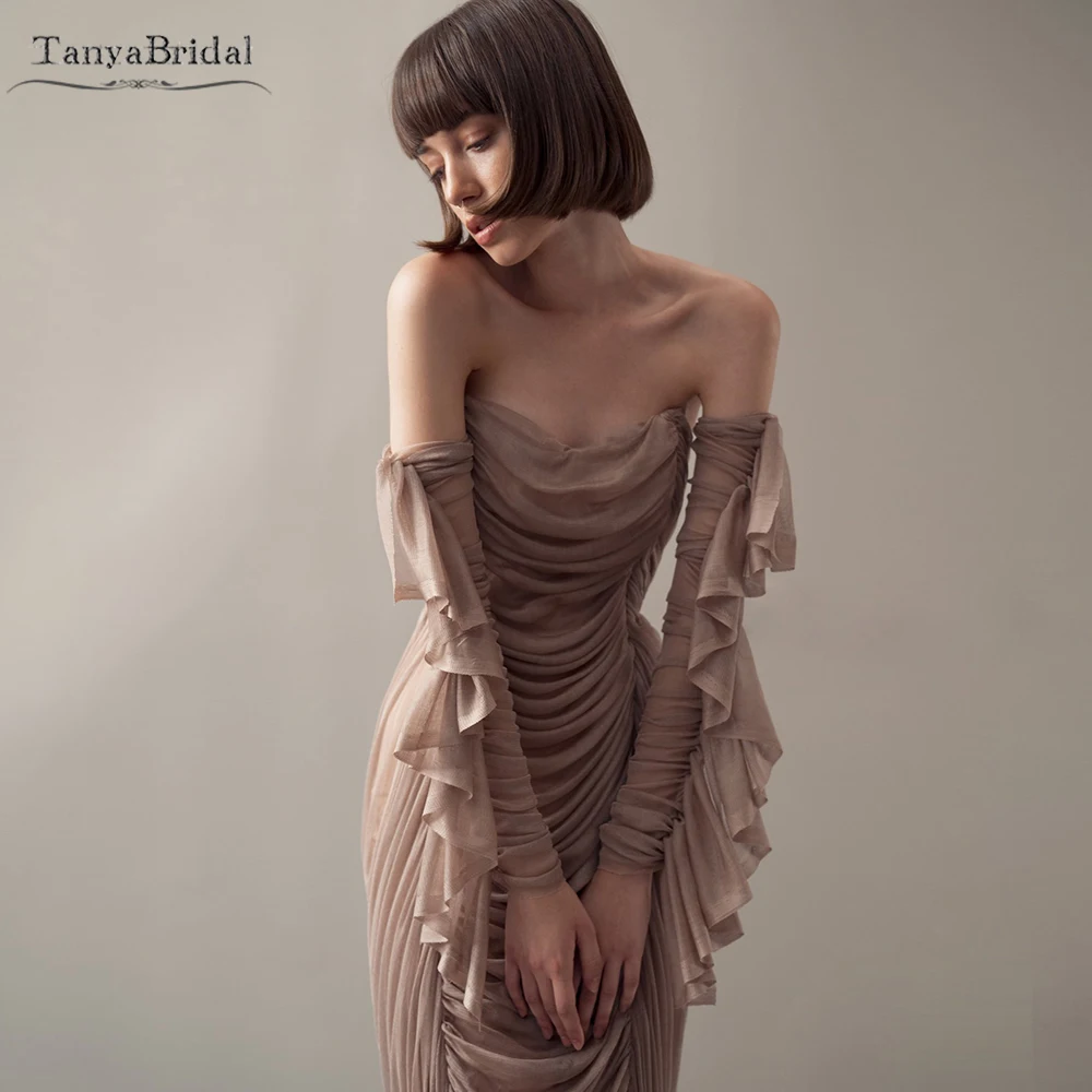

Long Detachable Sleeves Tulle Luxury Fingerless Gloves Fashion Layers Chic DG238