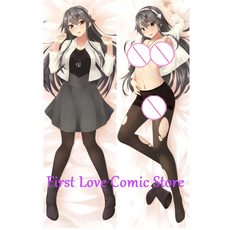 

Dakimakura Anime Pillow Case Haruna Pillow Cover Halloween Christmas Decoration 2023