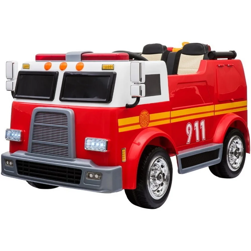 Машинки 143. Детский электромобиль пожарная машина (72 х 32 х 45 см) noname. Электромобиль пожарная машина. Детская пожарная машина. Машинки 143.
