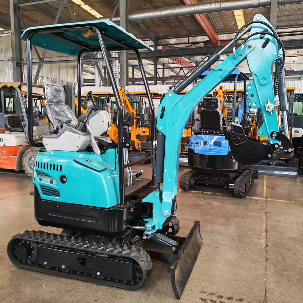 Фото Мини-экскаватор с двигателем Kubota, CE Euro5, мини-погрузчик, мини-экскаватор с гидравлическим приводом, соответствует стандартам безопасности ЕС, в продаже. №4