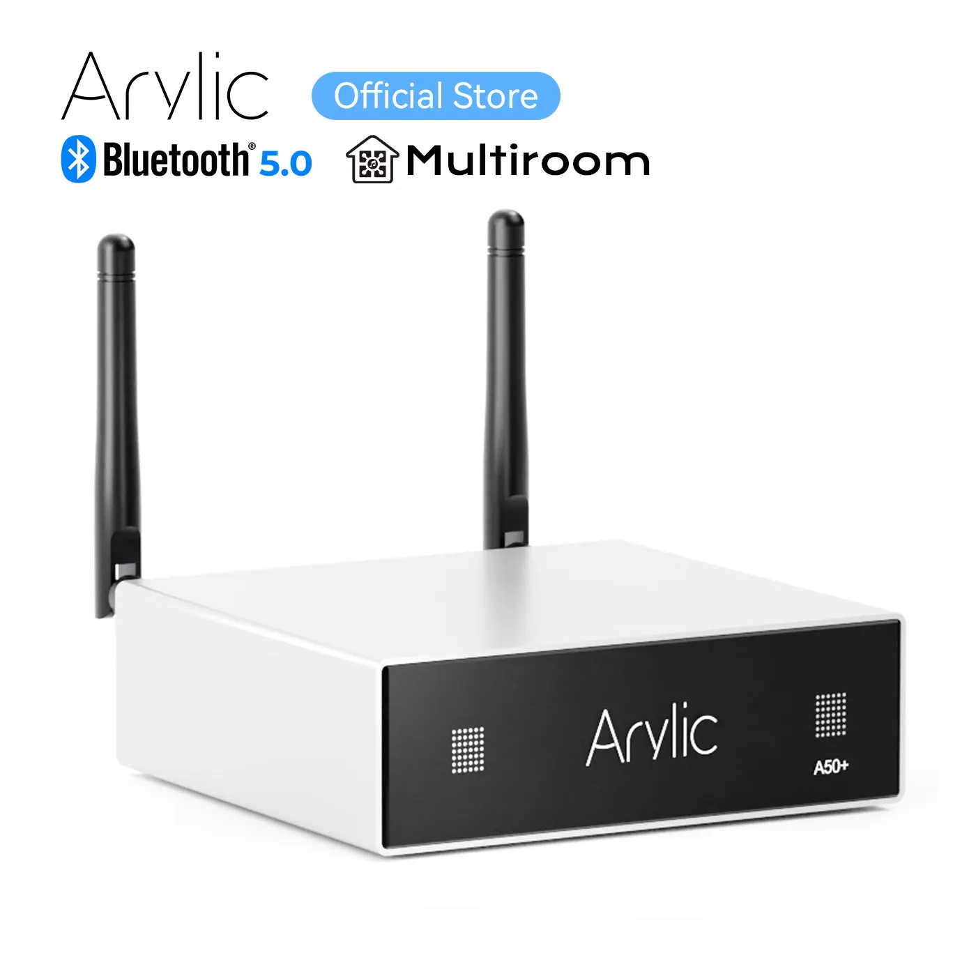 Arylic A50 + беспроводной усилитель звука 50 Вт * 2 мини Hi-Fi стерео Bluetooth домашний