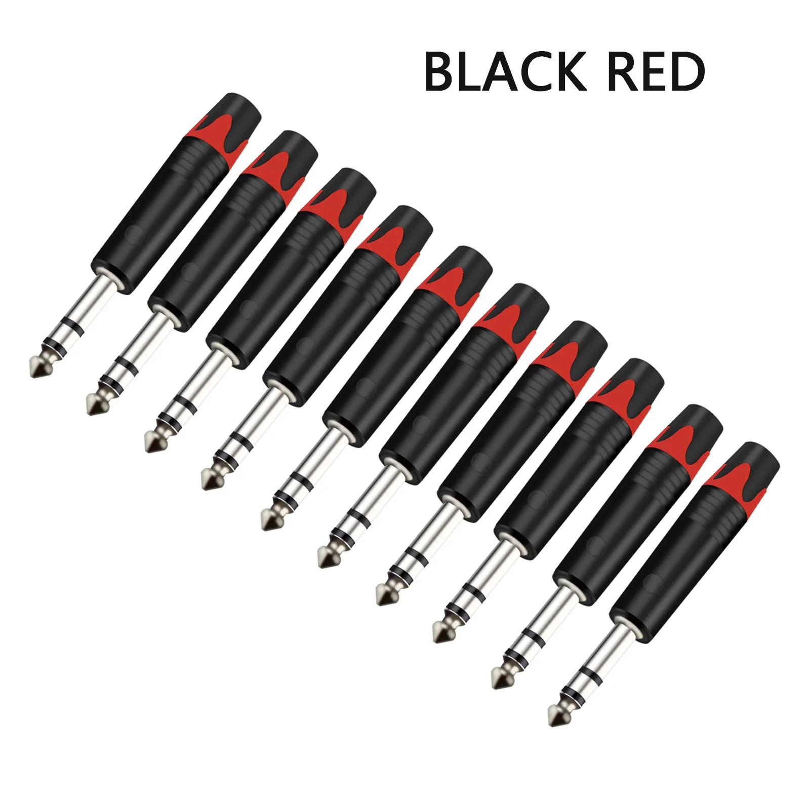 10 шт. 6,35 мм стерео разъем, 1/4 