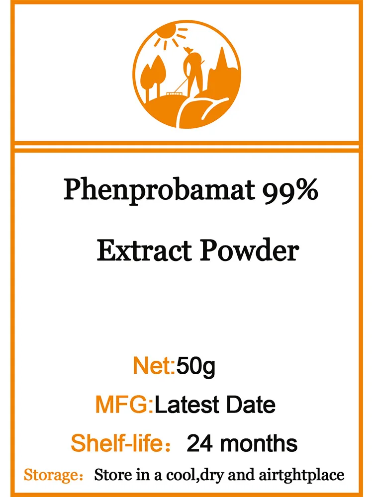 

Stock Phenprobamat 99% Extract Powder CAS 673-31-4 Free Shipping
