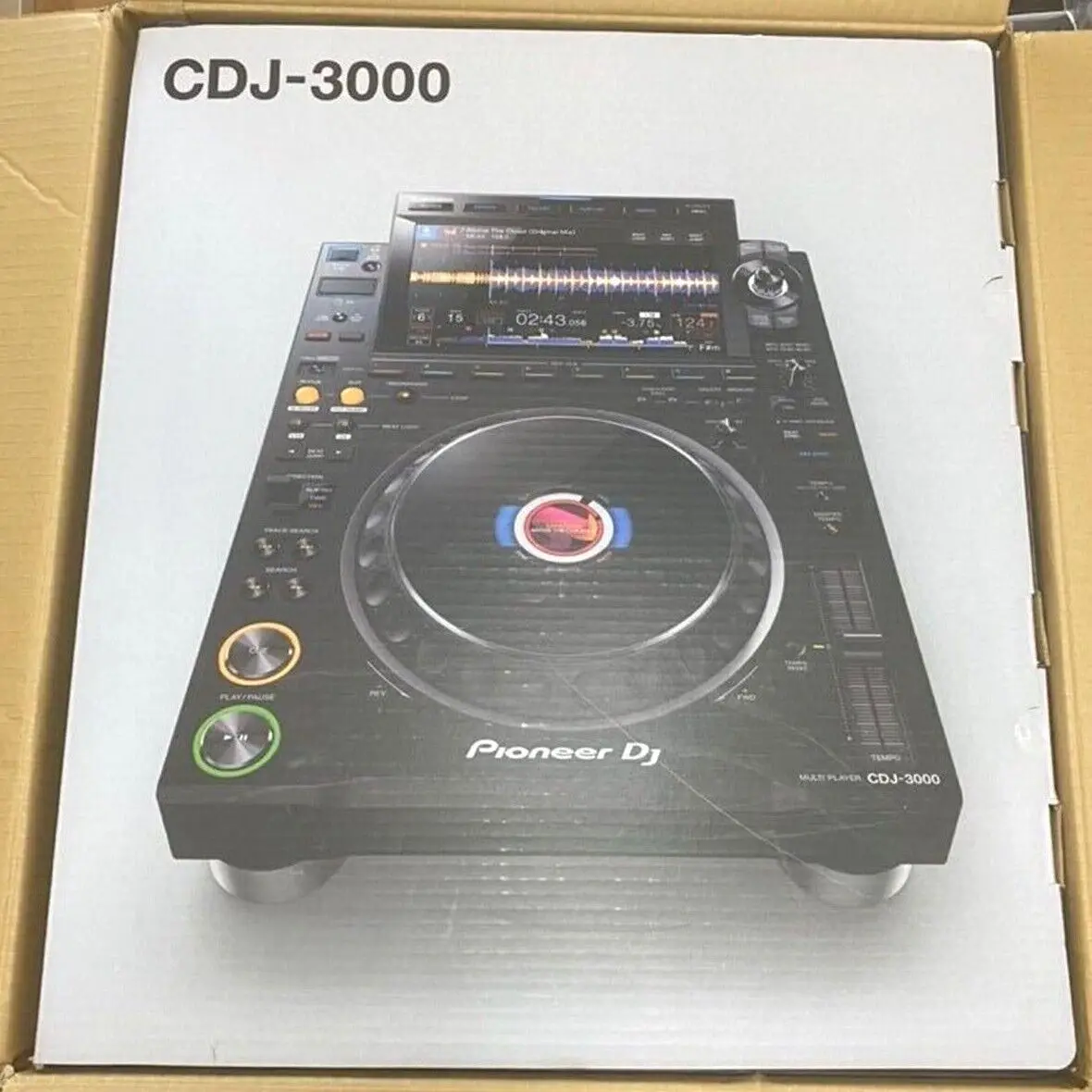 

HOT SALES Pioneers DJ CDJ-3000 Professional DJ Multiplayer w/ DJ Flight Case White