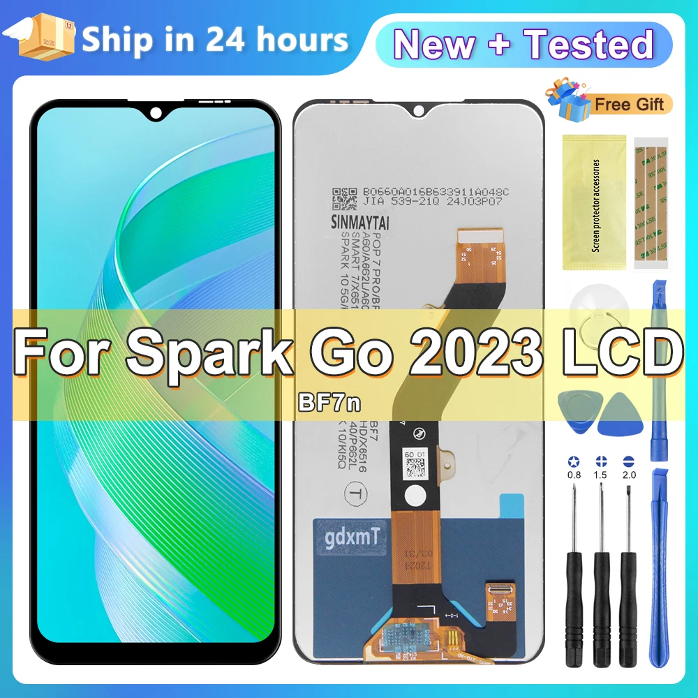 6 56 ''для Infinix Tecno Spark Go 2023 ЖК-дисплей BF7N сенсорная панель дигитайзер в сборе