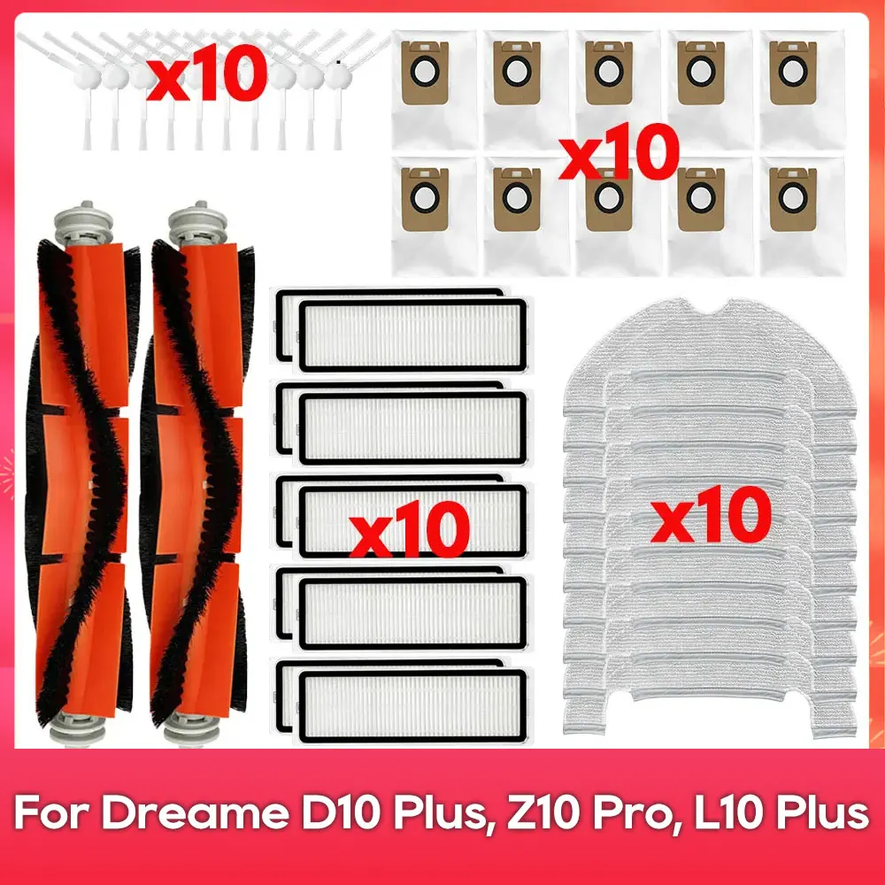 Аксессуары для роботов-пылесосов Dreame Bot D10 Plus / RLS3D / Z10 Pro ...