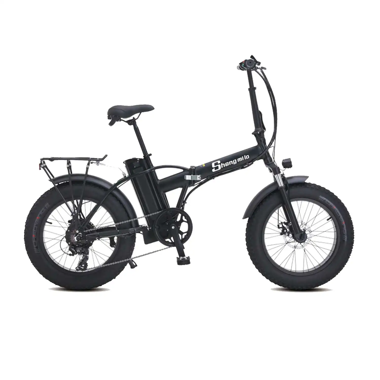 

2023 Drop Shipping 48V 750W Ultra 20 inch fat tire Mountain electric folding bike