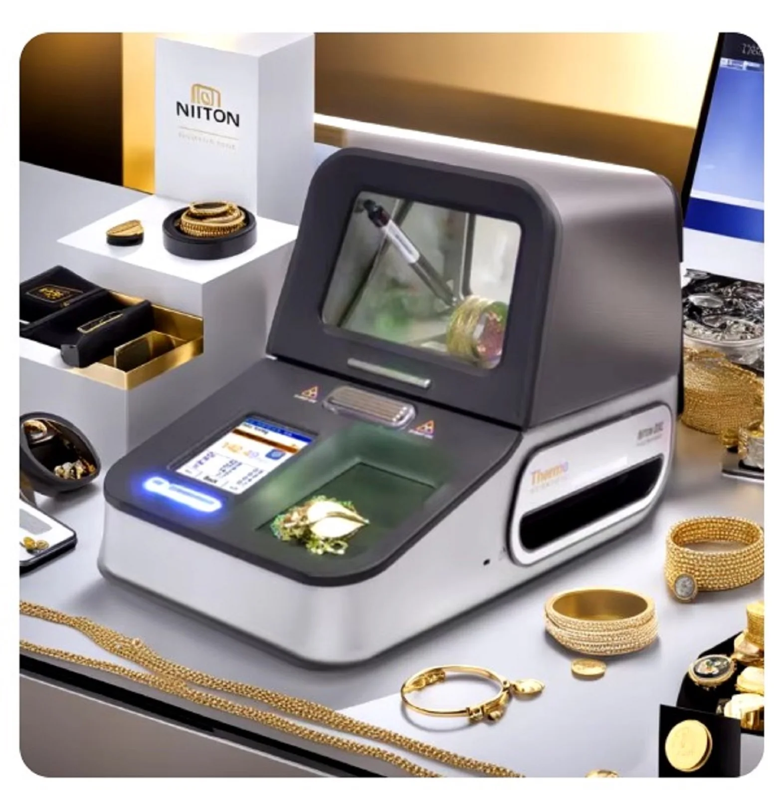 ЛУЧШЕЕ ПРЕДЛОЖЕНИЕ Анализатор драгоценных металлов Thermo Scientific-Niton DXL-XRF