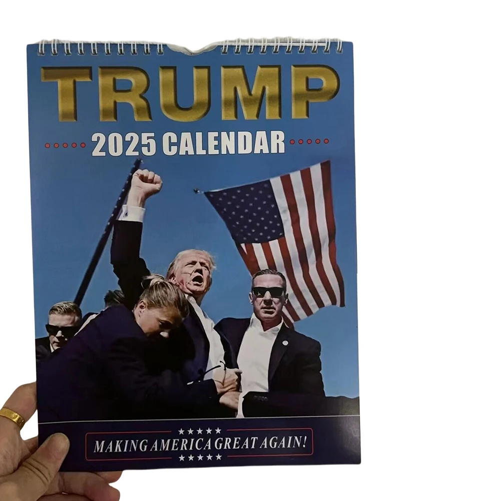 Настольный календарь Дональда Трампа на 2025 год Календарь съемок делает меня