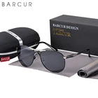 Солнцезащитные очки BARCUR UV400 Мужские, поляризационные дизайнерские солнечные аксессуары для вождения