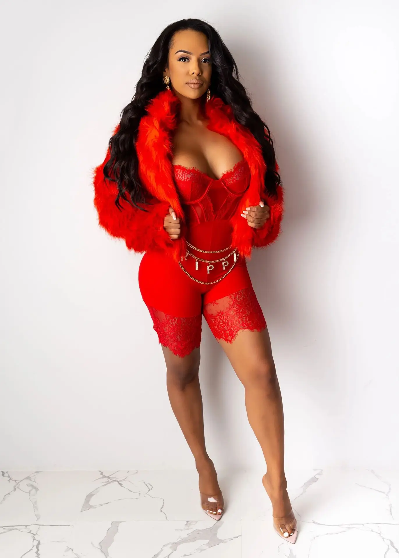 6 Colors 2022 Summer Fashion New Sling Lace Casual Hot Sexy Solid Color Slim Fit Wholesale In Stock Jumpsuit