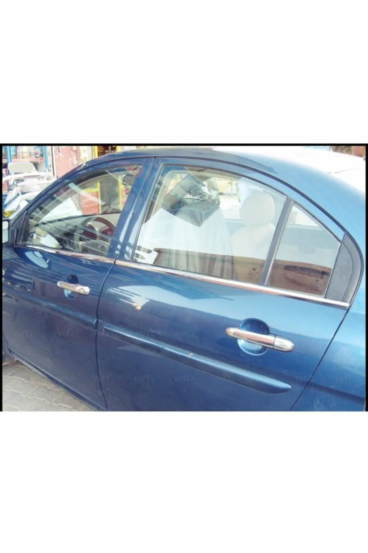 

For Hyundai Accent Era Chrome Window Streamer 4 Door 2005 And Above Models Stainless Steel- Car Modify Aut