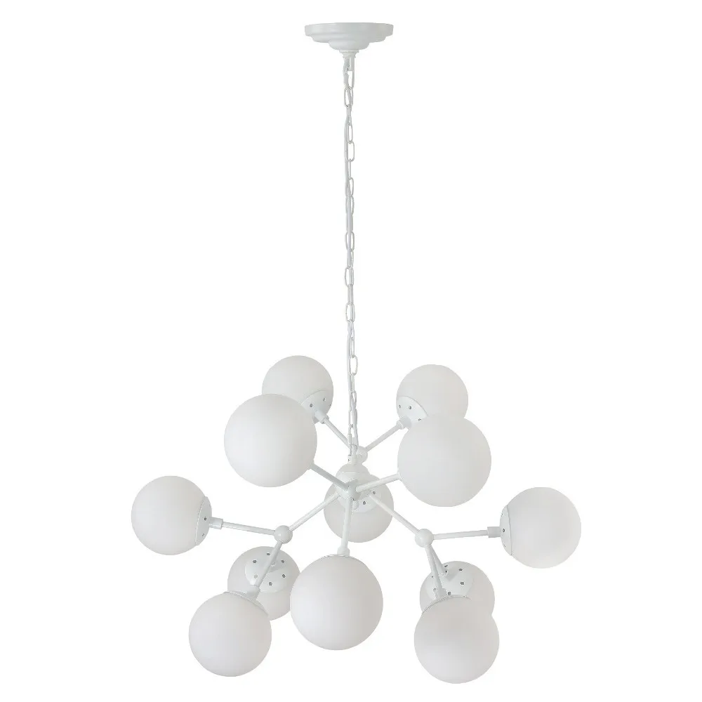 Подвесная люстра Crystal Lux MEDEA WHITE SP12 MEDEA (MEDEA WHITE SP12)