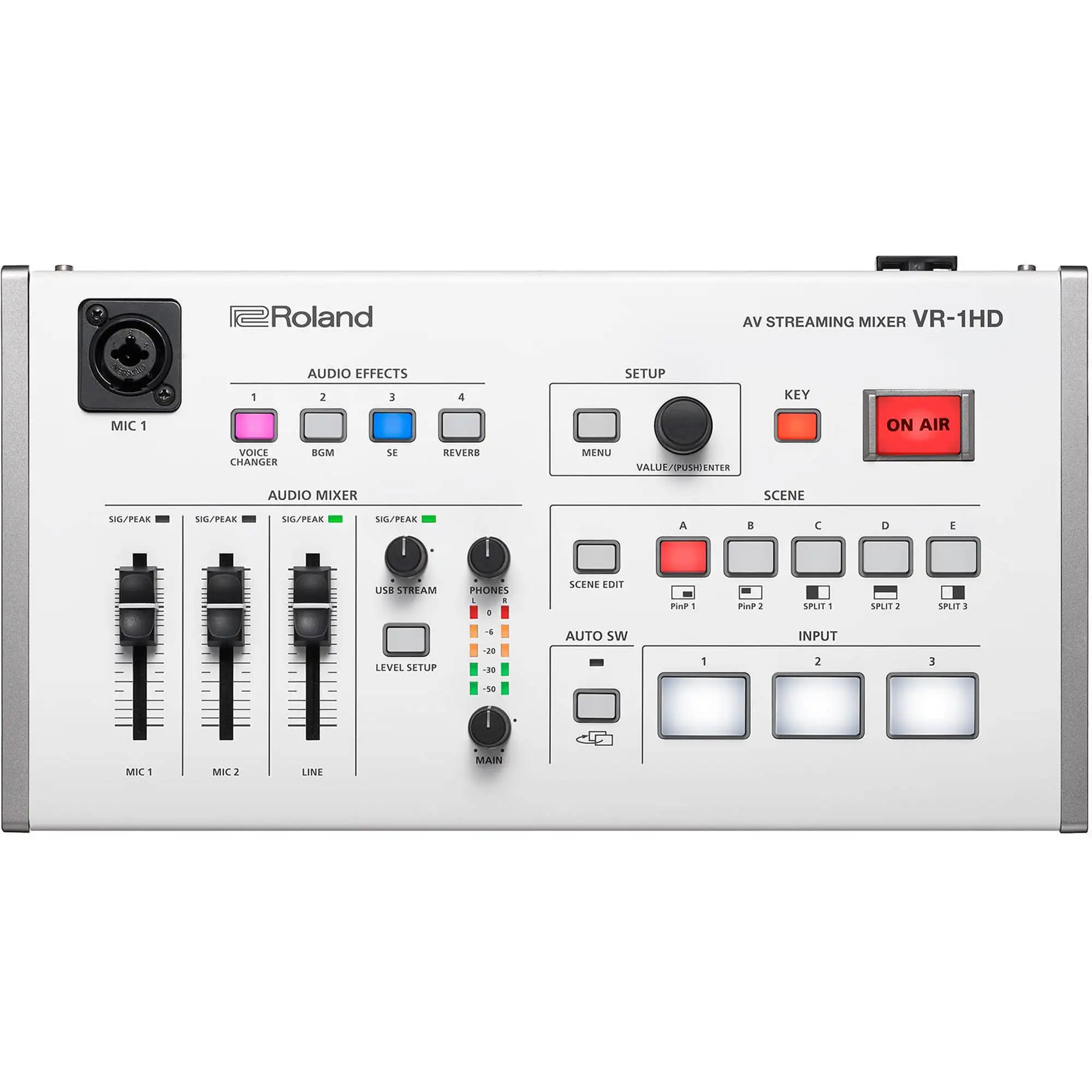 

BUY 2 GET 1 FREE Roland Professional A/V VR-1HD AV Streaming Mixer