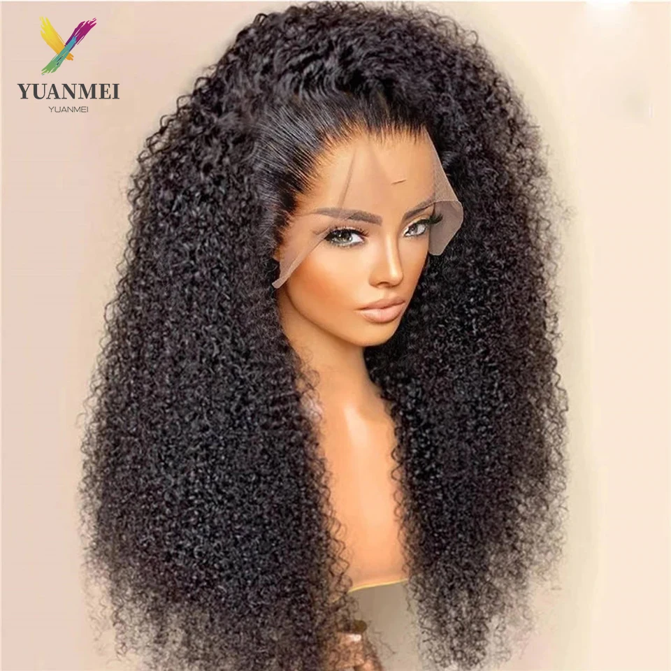 Kinky Curly Transparen HD 13x4 Lace Frontal Wigs On Sale Clearance 30 inch Brazilian Curly Lace Front Human Hair Wigs For Women