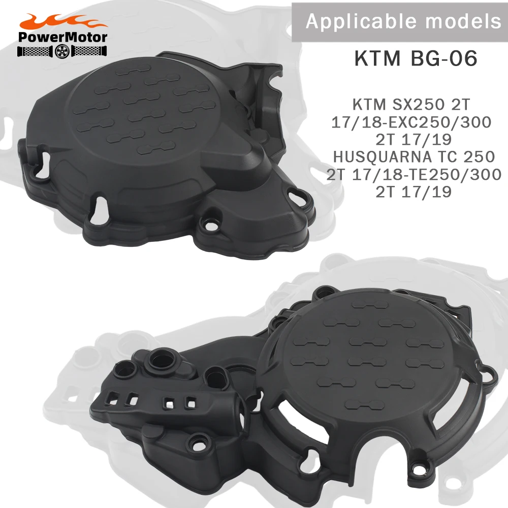 

Motorcycle Accessories Engine Cover for KTM EXC SX HUSQVARNA TE TC 250 300 Clutch Protector Guard Protective Motocross Dirt Bike