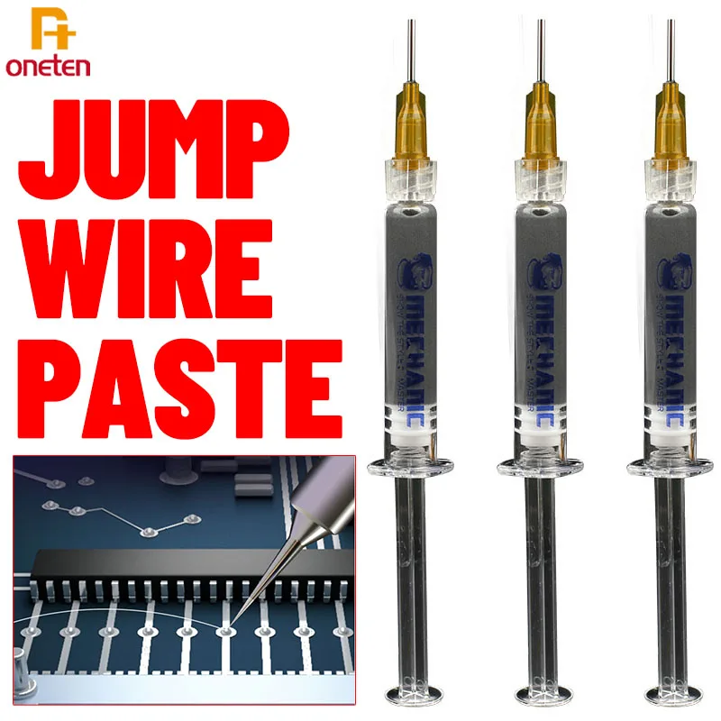 

Mechanic Jump Wire Paste iSm3 iSm5 Solder Paste For iPhone Flying Line Jump Wire Finger PCB Motherboard Repair Welding Paste