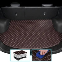 car trunk mats for hyundai accent 2015 2016 2017 2018 2019 waterproof cargo liner carpets auto interior accessories