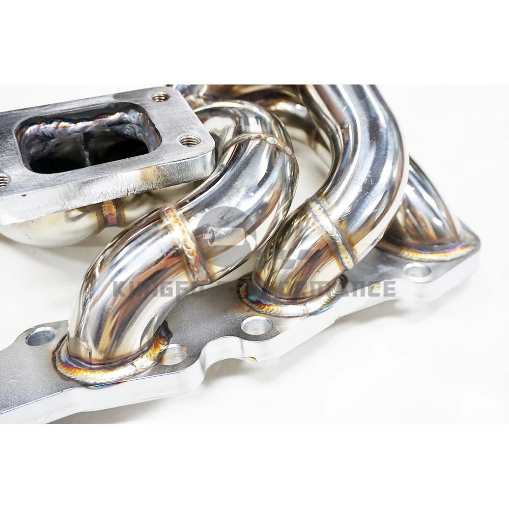 Выпускной коллектор KUNGFU SS304 T3 с низким креплением для Nissan Skyline R32 R33 R34 RB20 RB25 RB20DET RB25DET (art.: 3920dcdddbccd) - 3920dcdddbccd