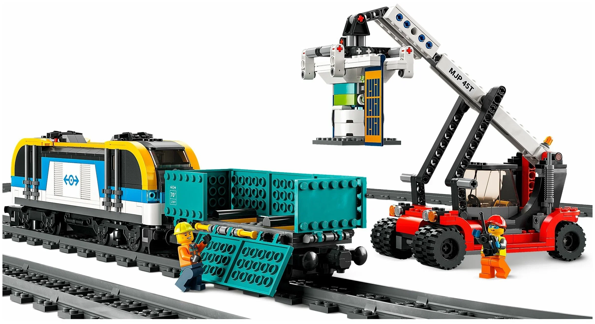 Конструктор LEGO City 60336 Товарный поезд ( %100 оригинальный ) |  AliExpress