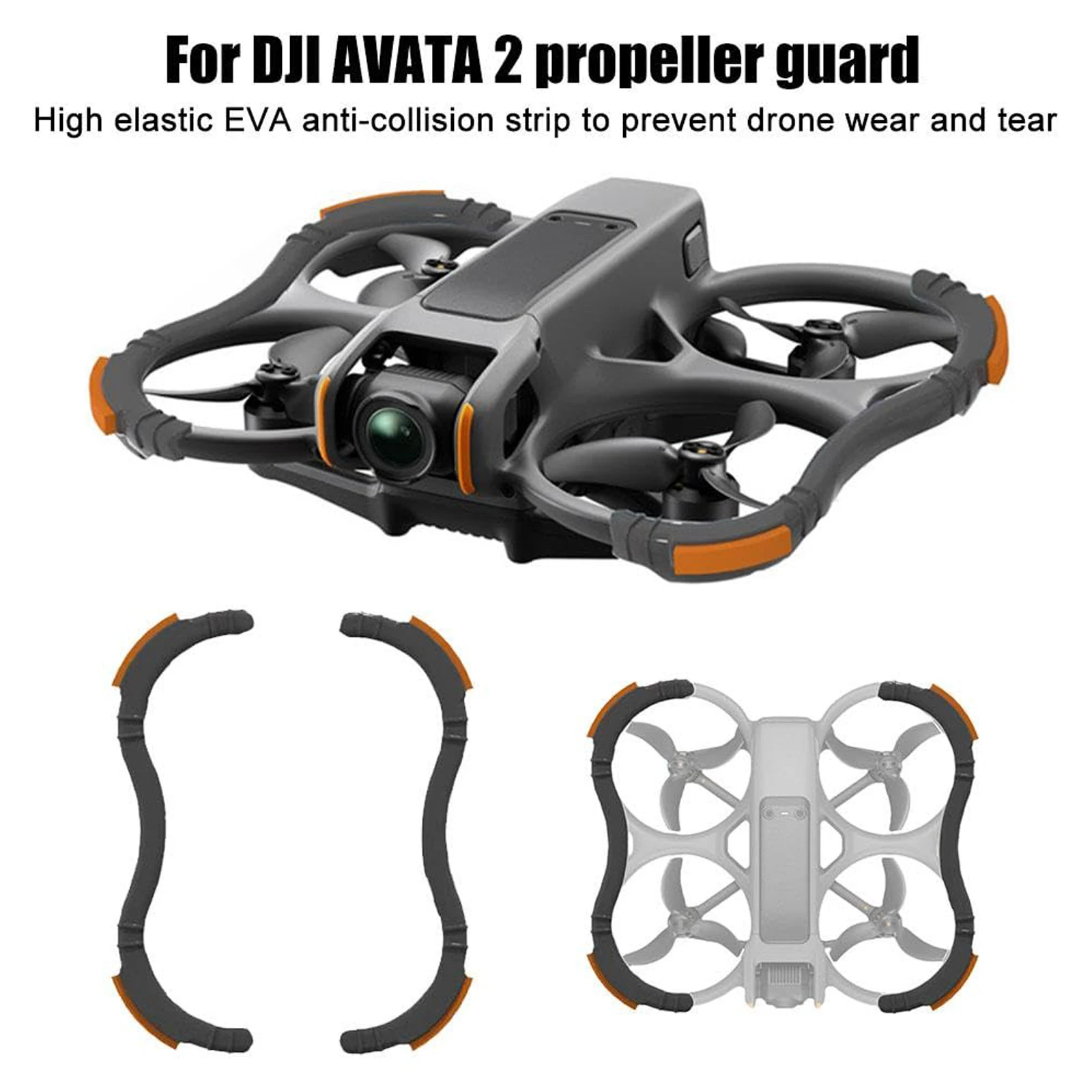 Защита пропеллера DJI AVATA2 и противоударное кольцо бампера