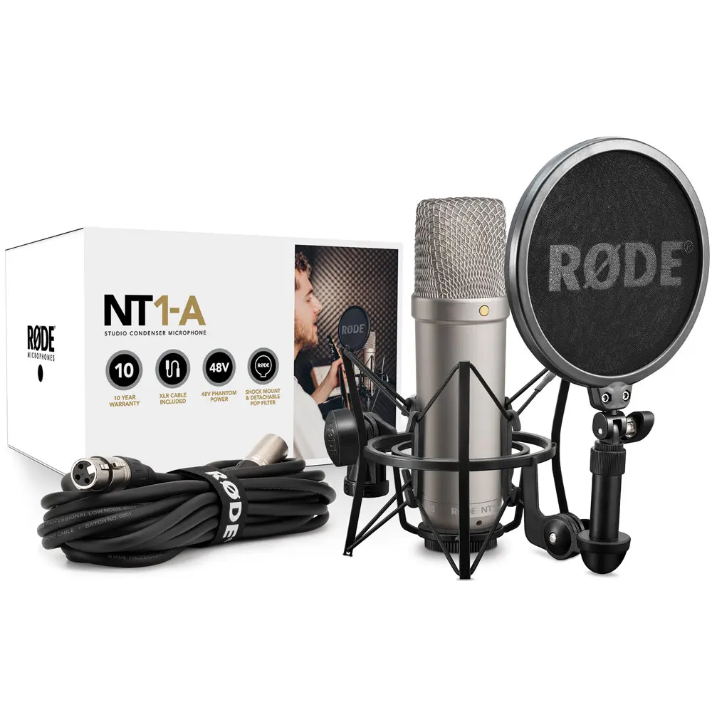 

Положительные скидки, распродажа, конденсаторный проводной профессиональный микрофон Rode NT1-A, доступны скидки, абсолютно новые