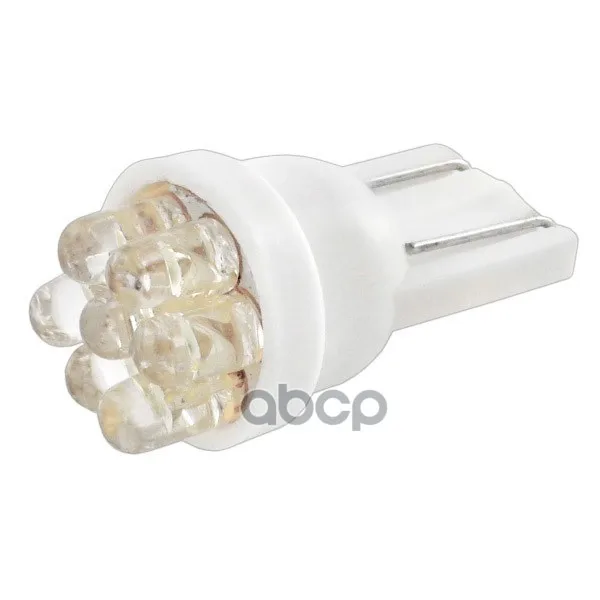 Автолампа Диод T10 (W5w) 12v 7led Диодов 1-Конт Белая  Skyway Салон, Габариты, Номер, Стопы Min2 Skyway арт. S08201128