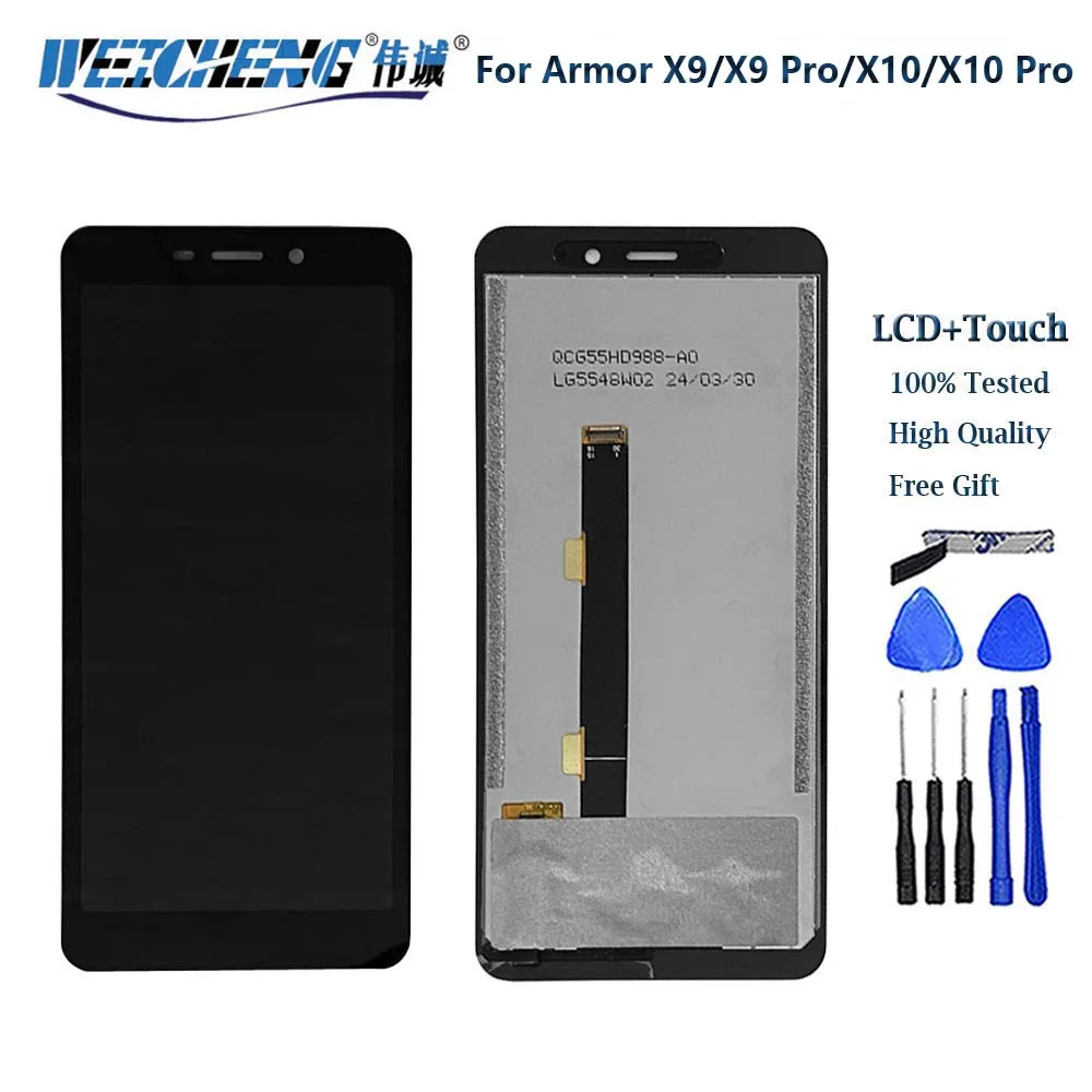 Фото Дисплейный модуль (LCD) с тачскрином для ULEFONE ARMOR X3, X8, X8i, X5, X13, X9, X10, X11, X12 Pro, X31 №3