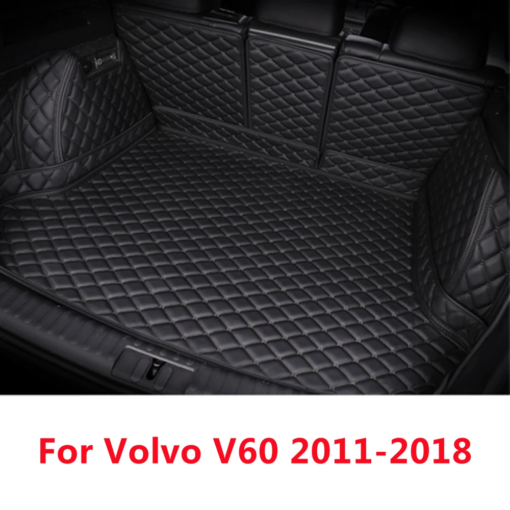 

SJ Custom Fit полный комплект водонепроницаемый автомобильный коврик для багажника автозапчасти задний поднос для багажника Накладка для багаж...
