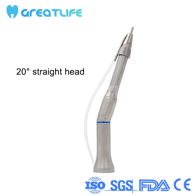 

20 Degree Straight Head Micro Surgical Surgery Low Speed Straight Handpiece Low Speed Handpiece Straight Handpiece