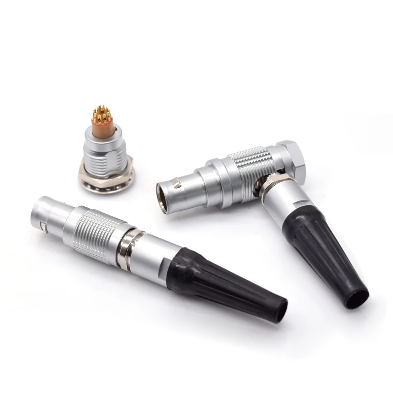 

High Quality Rico 1B FGG FHG Soldered Male Plug RA Connector For Digital Motor Cable