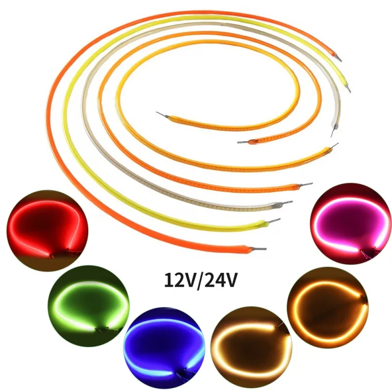 300 мм 600 1200 длинная гибкая светодиодная нить для креативных деталей ламп сделай