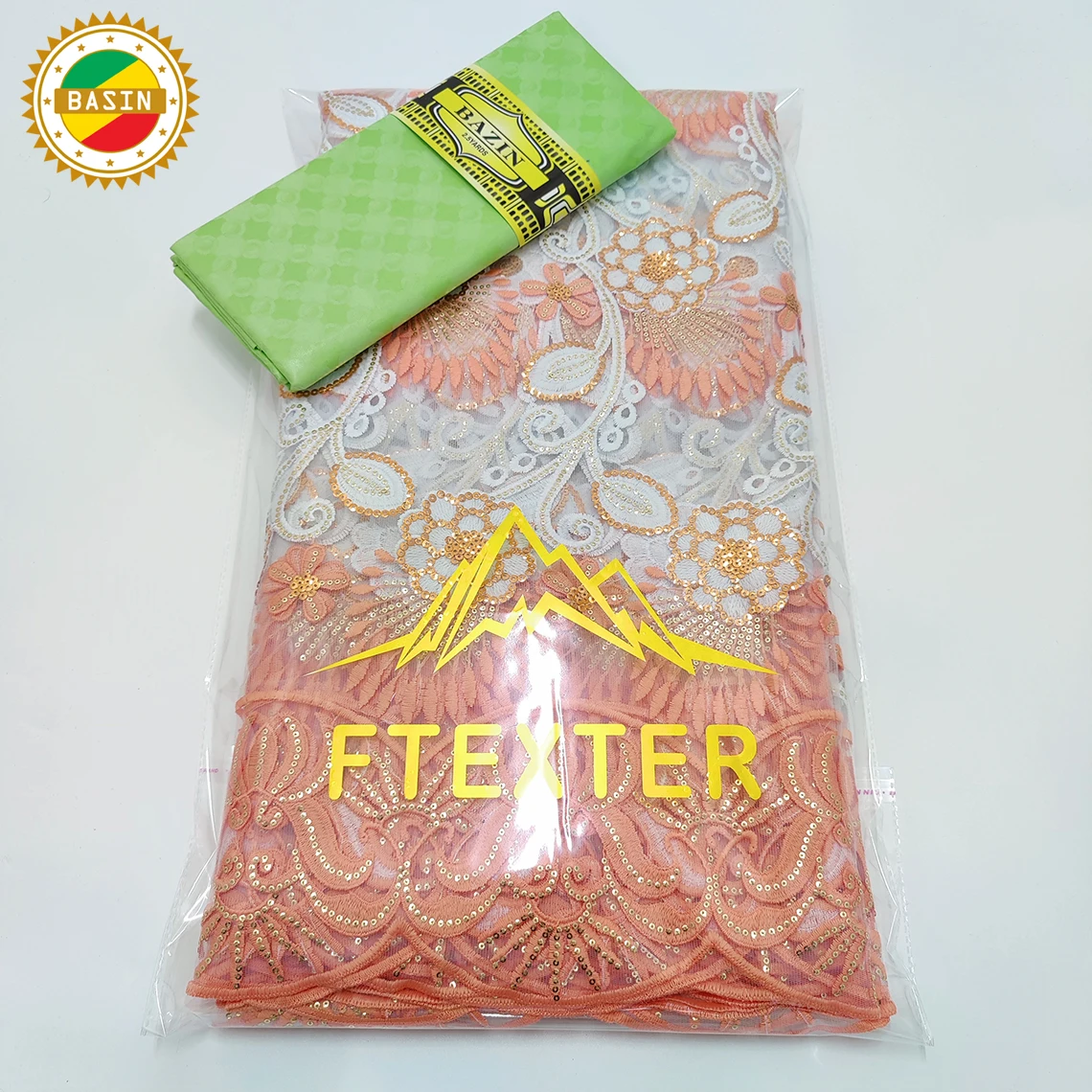 Красная вышитая сетка тюль кружево с раковиной роскошные ткани 2022 новейшая