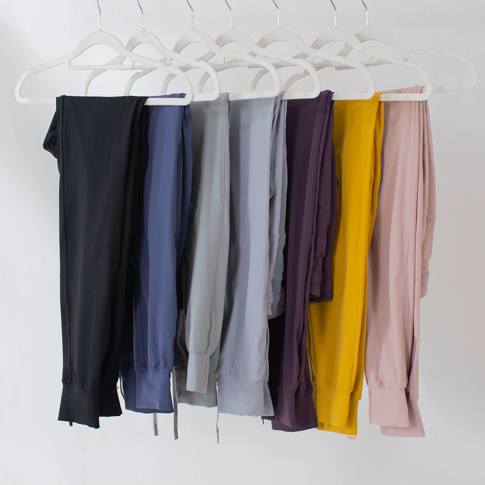 Winter Lulu High-Rise Jogger Drawstring Joggers Full Length Jogging Stretch Sweatpants Designed for On the Move