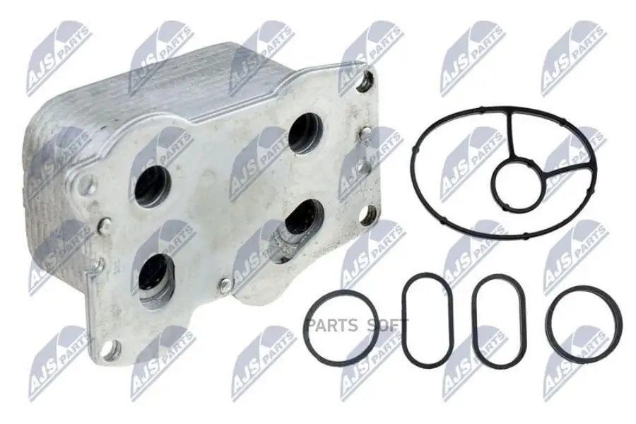 NTY CCL-CT-010 Теплообменник масляного фильтра Scudo PSA Expert 3 Jumpy 2.0D 07- CCLCT010