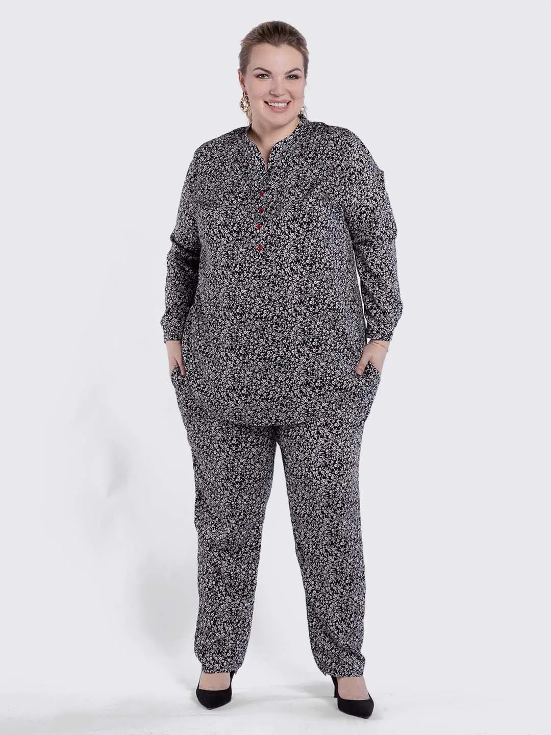 Купить Брючный Костюм 66 Размера