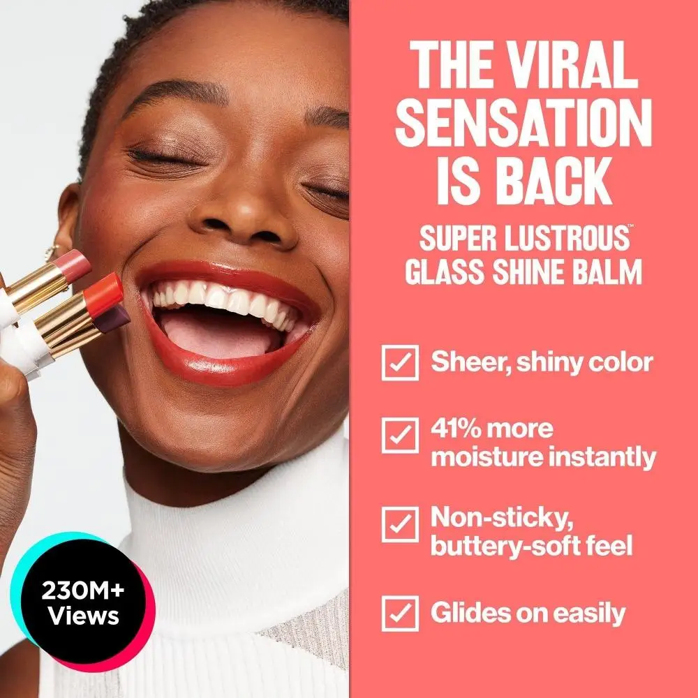 Бальзам для придания блеска стеклу Revlon Super Lustrous Glass Shine Balm 0 13 унции |