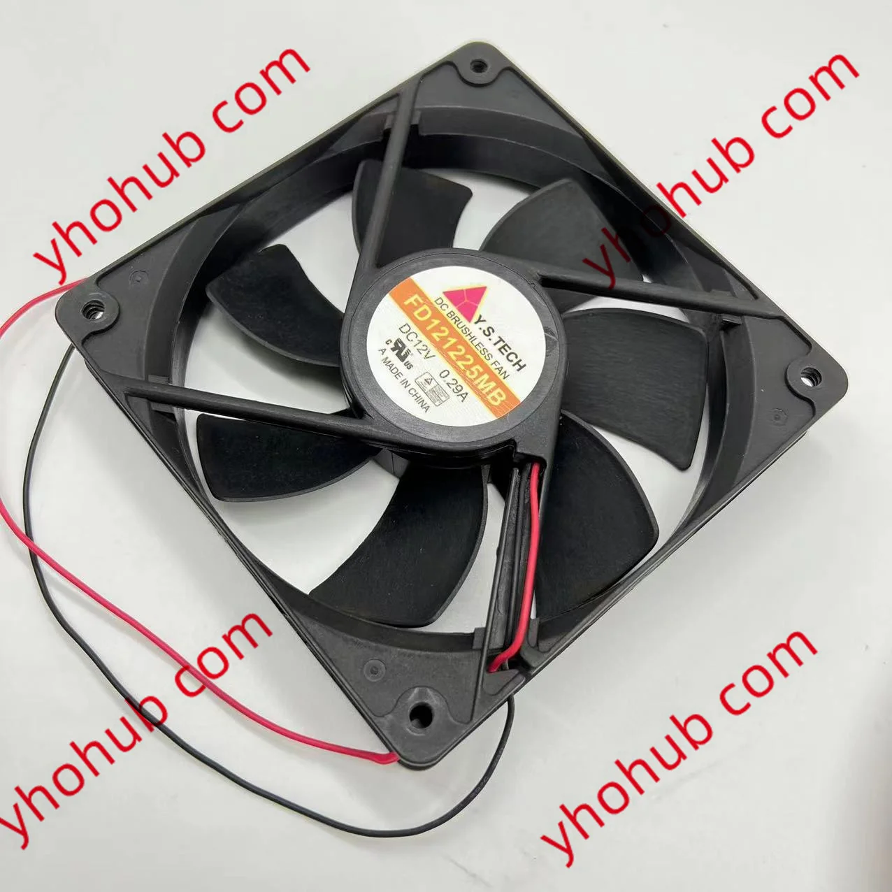 Вентилятор охлаждения сервера Y.S.TECH FD121225MB DC 12V 0.29A 2-Wire 120x120x25mm