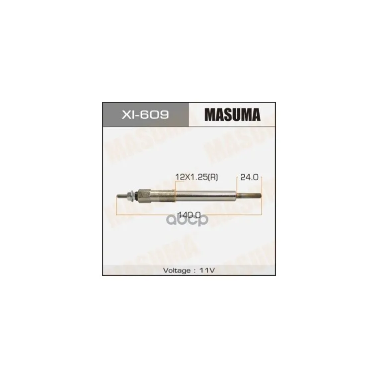 Тип 11 no 609. Masuma xm325 свеча накала 1шт. masuma xi610 свеча накала 1шт. masuma xn228 свеча накаливания. masuma xi609 свеча накала 1шт.